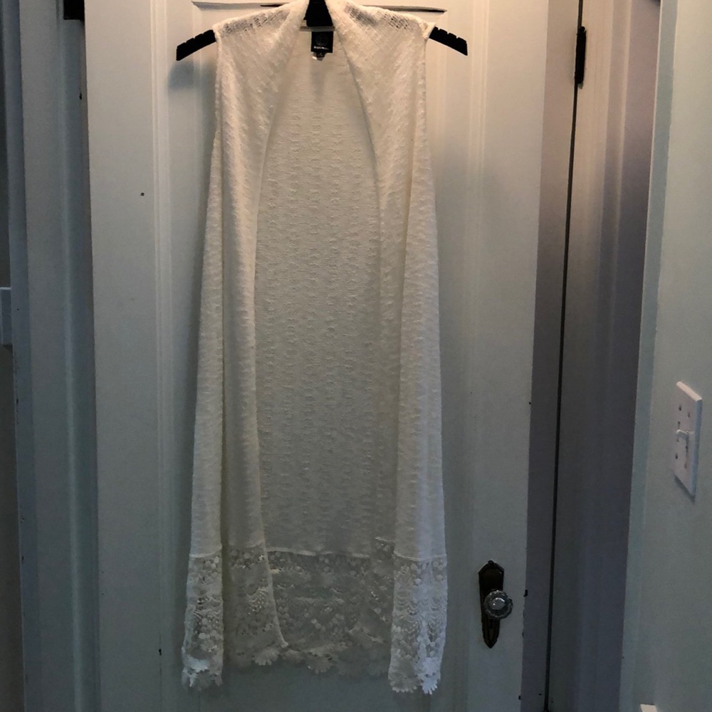 White Shaw Vest